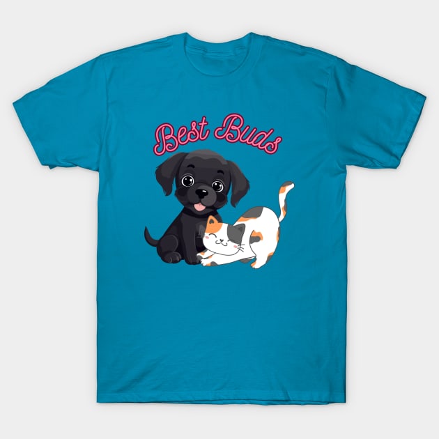 Best Buds T-Shirt by Courtney's Creations